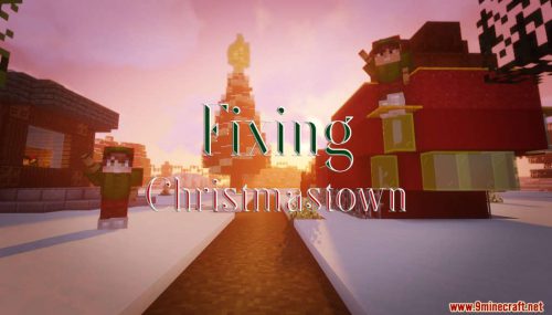 Fixing Christmastown Map (1.20.4, 1.19.4) for Minecraft Thumbnail