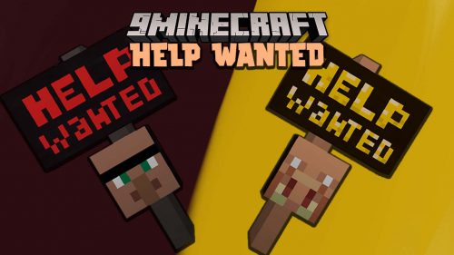 Help Wanted Mod (1.19, 1.18.2) – Villagers, Piglins Thumbnail