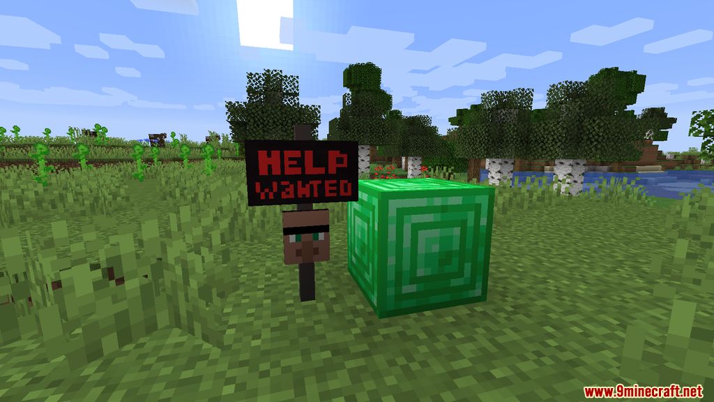 Help Wanted Mod (1.19, 1.18.2) - Villagers, Piglins 3