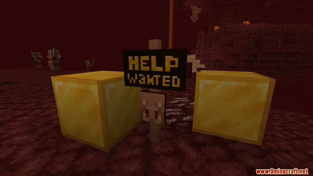 Help Wanted Mod (1.19, 1.18.2) - Villagers, Piglins 8