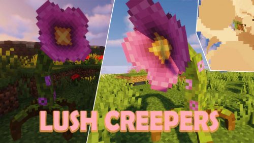 Lush Creepers Resource Pack (1.16.5, 1.15.2) – Texture Pack Thumbnail