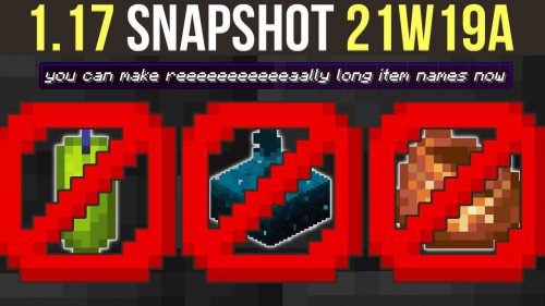 Minecraft 1.17 Snapshot 21w19a (Candles & Bundles Delayed) Thumbnail