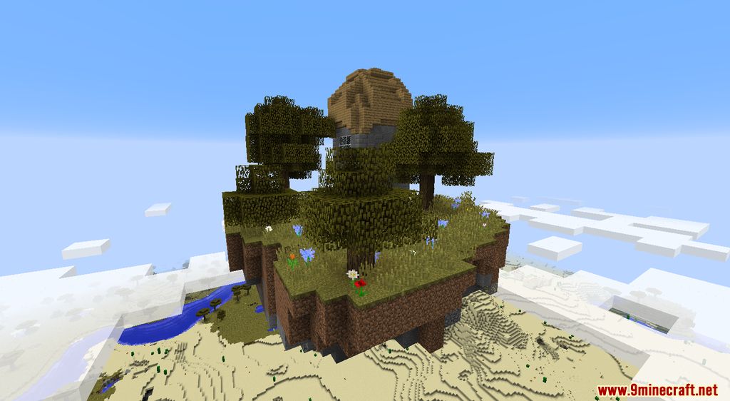 Soaring Structures Mod (1.18.2, 1.17.1) - Floating Islands 5