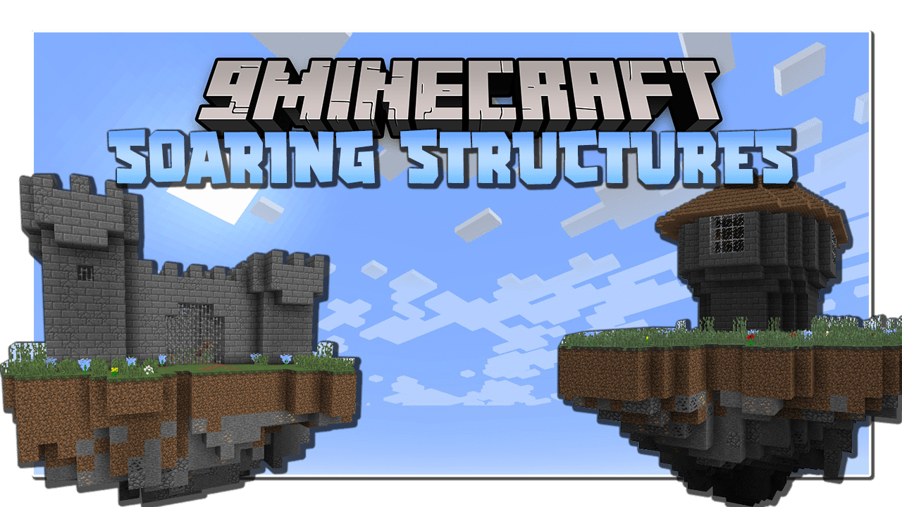 Soaring Structures Mod (1.18.2, 1.17.1) - Floating Islands 1