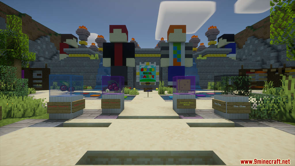 Super Voxel Party! Map (1.20.4, 1.19.4) for Minecraft 2