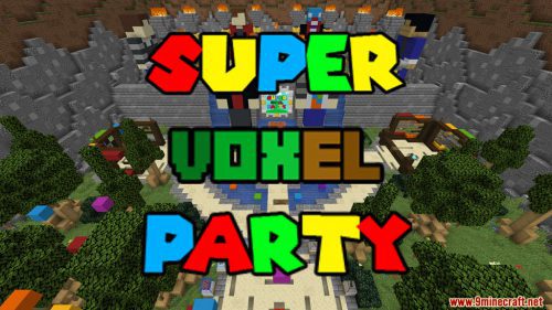 Super Voxel Party! Map (1.20.4, 1.19.4) for Minecraft Thumbnail