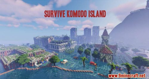 Survive Komodo Island Map (1.20.4, 1.19.4) for Minecraft Thumbnail