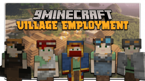 Village Employment Mod (1.18.2, 1.17.1) – Career, Jobs Thumbnail