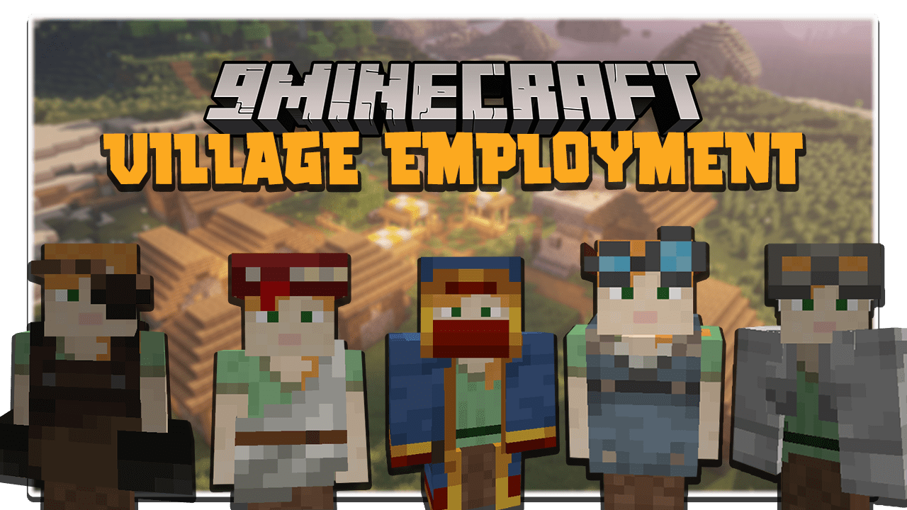 Village Employment Mod (1.18.2, 1.17.1) - Career, Jobs 1