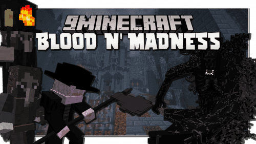 Blood and Madness Mod (1.20.1, 1.19.4) – From the Fromsoftware Game Bloodborne Thumbnail