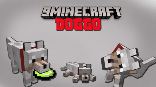 Doggo Mod (1.19, 1.18.2) – Animations, Playful Thumbnail