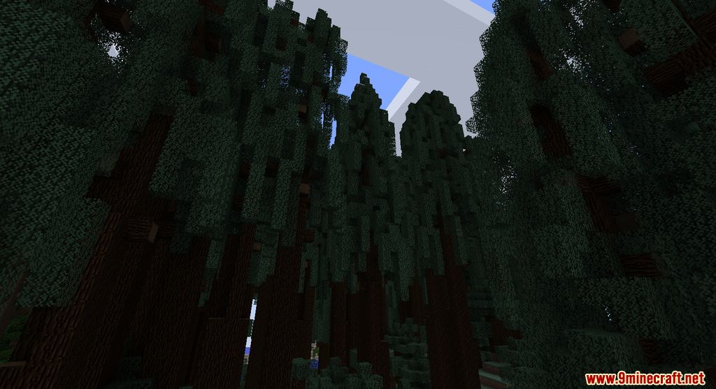 Huge Trees Mod 1.12.2 (Generated Trees) 2