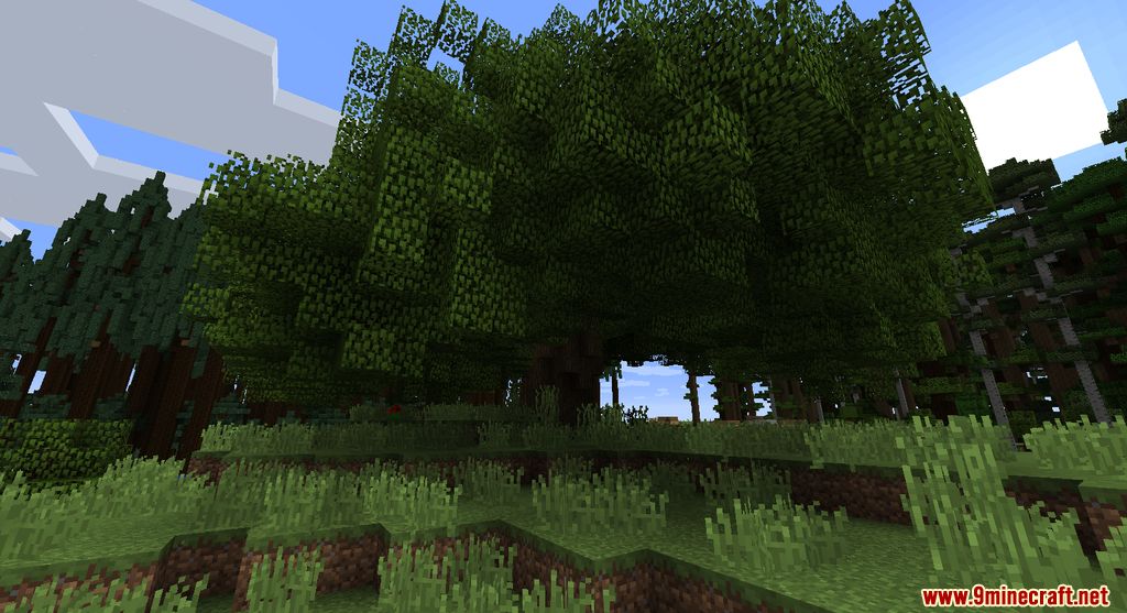 Huge Trees Mod 1.12.2 (Generated Trees) 11