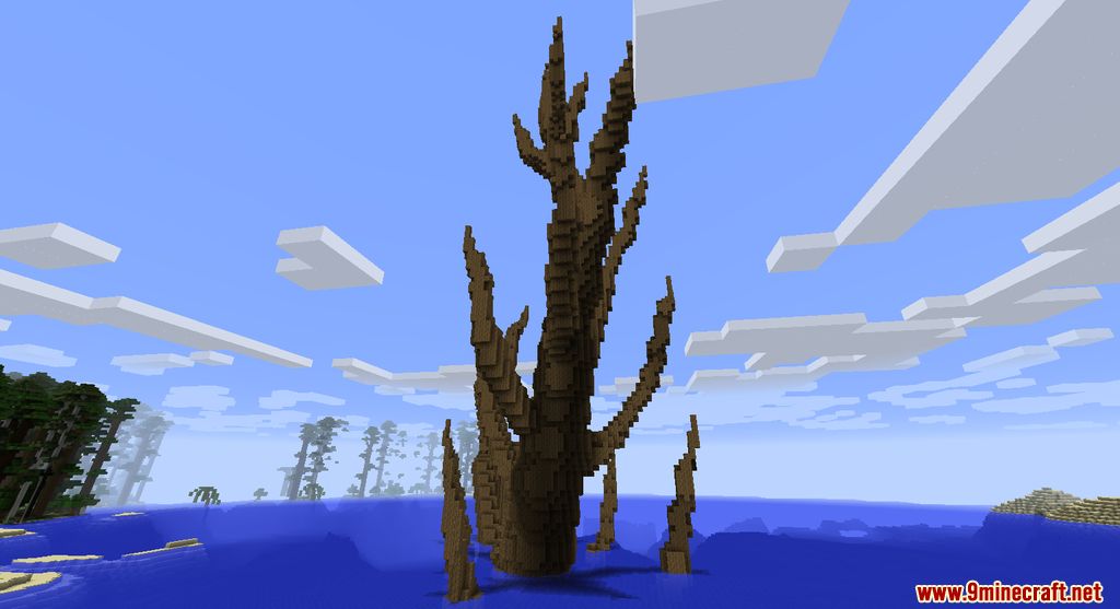 Huge Trees Mod 1.12.2 (Generated Trees) 8