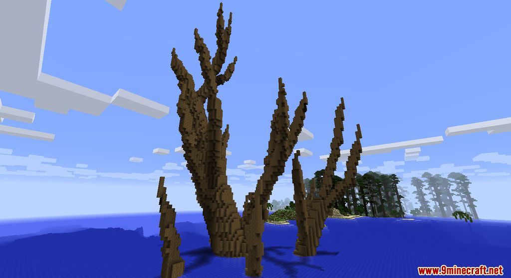 Huge Trees Mod 1.12.2 (Generated Trees) 10