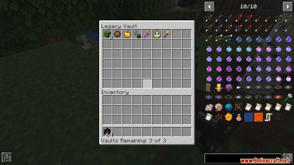 Legacy Vault Mod (1.19.3, 1.18.2) - Linking Storage 12