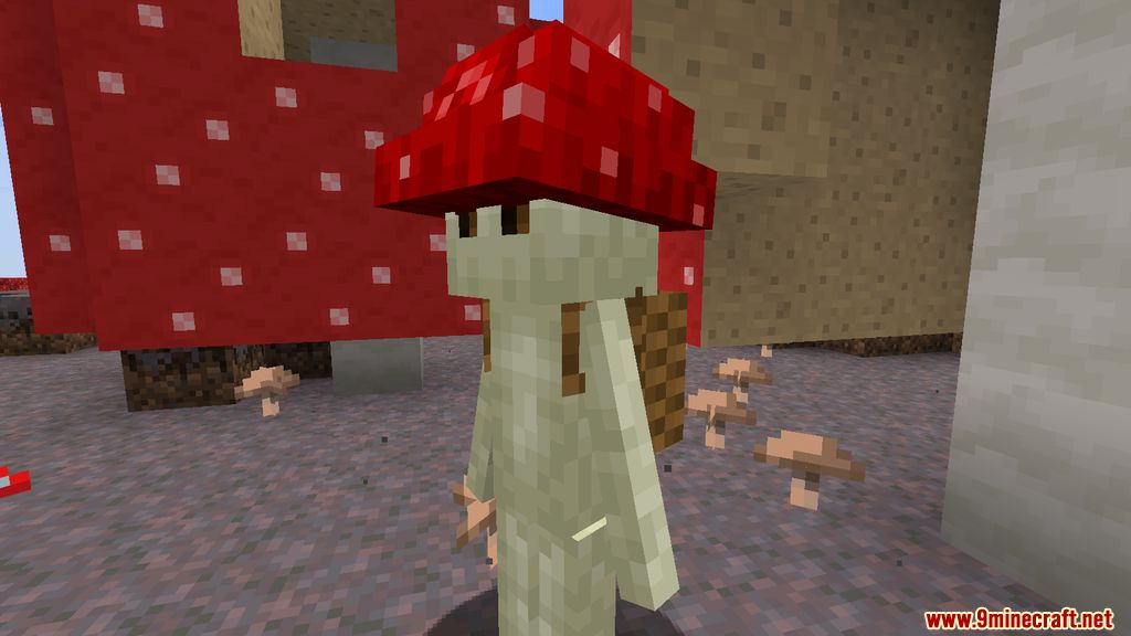 Leos Mushrooms Mod 1.16.5 (Entities, Mushroomers) 2