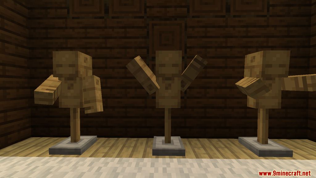 Mannequins Mod (1.18.1, 1.16.5) - Dummy, Training 10