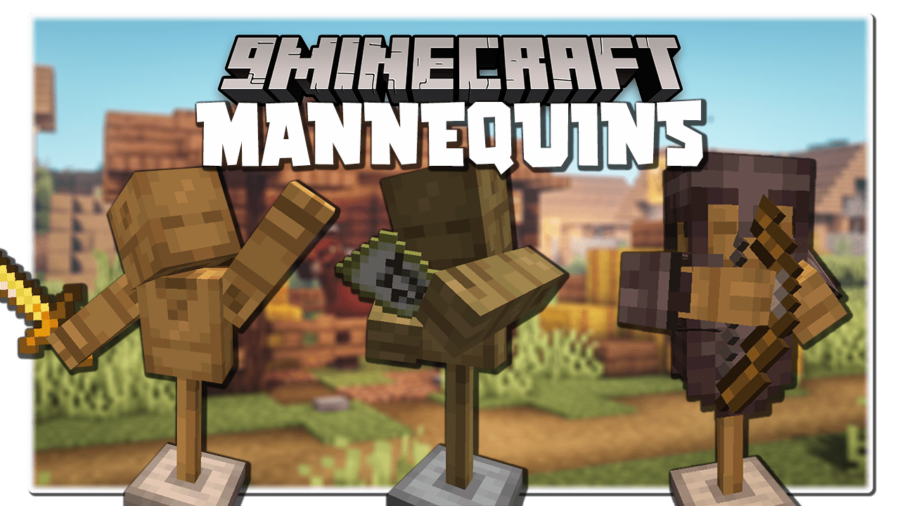 Mannequins Mod (1.18.1, 1.16.5) - Dummy, Training 1