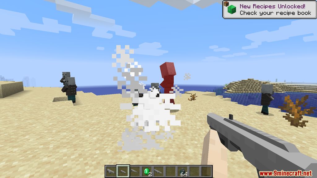 MrCrayfish's Gun Mod (1.19.4, 1.18.2) - Pistol, Shotgun, Rifle, Bazooka... 14