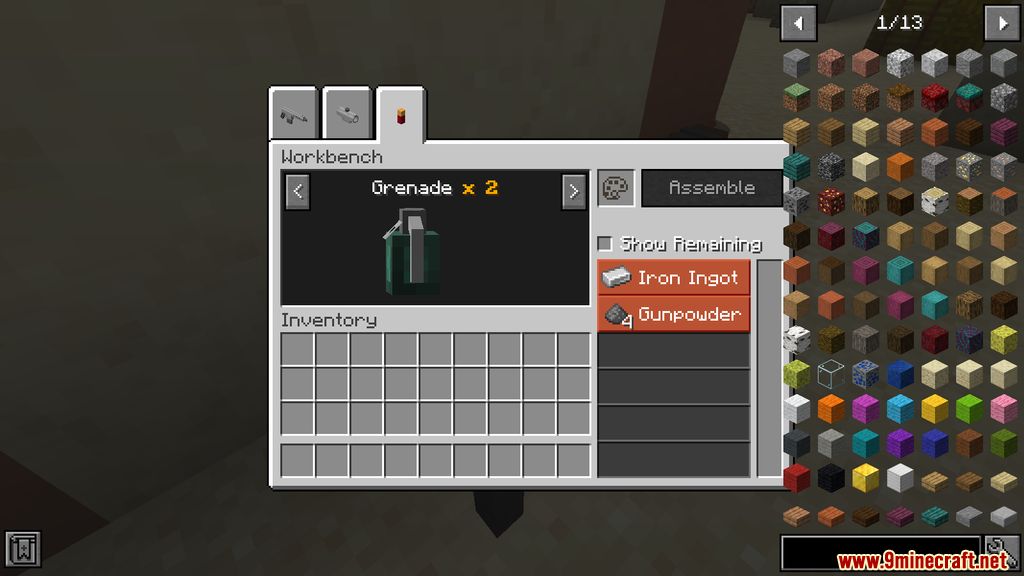 MrCrayfish's Gun Mod (1.19.4, 1.18.2) - Pistol, Shotgun, Rifle, Bazooka... 5