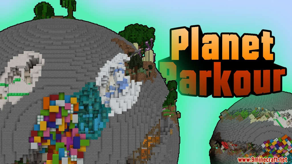 Planet Parkour Map (1.20.4, 1.19.4) for Minecraft 1