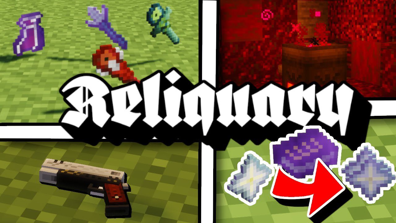 Reliquary Mod (1.19.2, 1.18.2) - New Items and Weapons 1