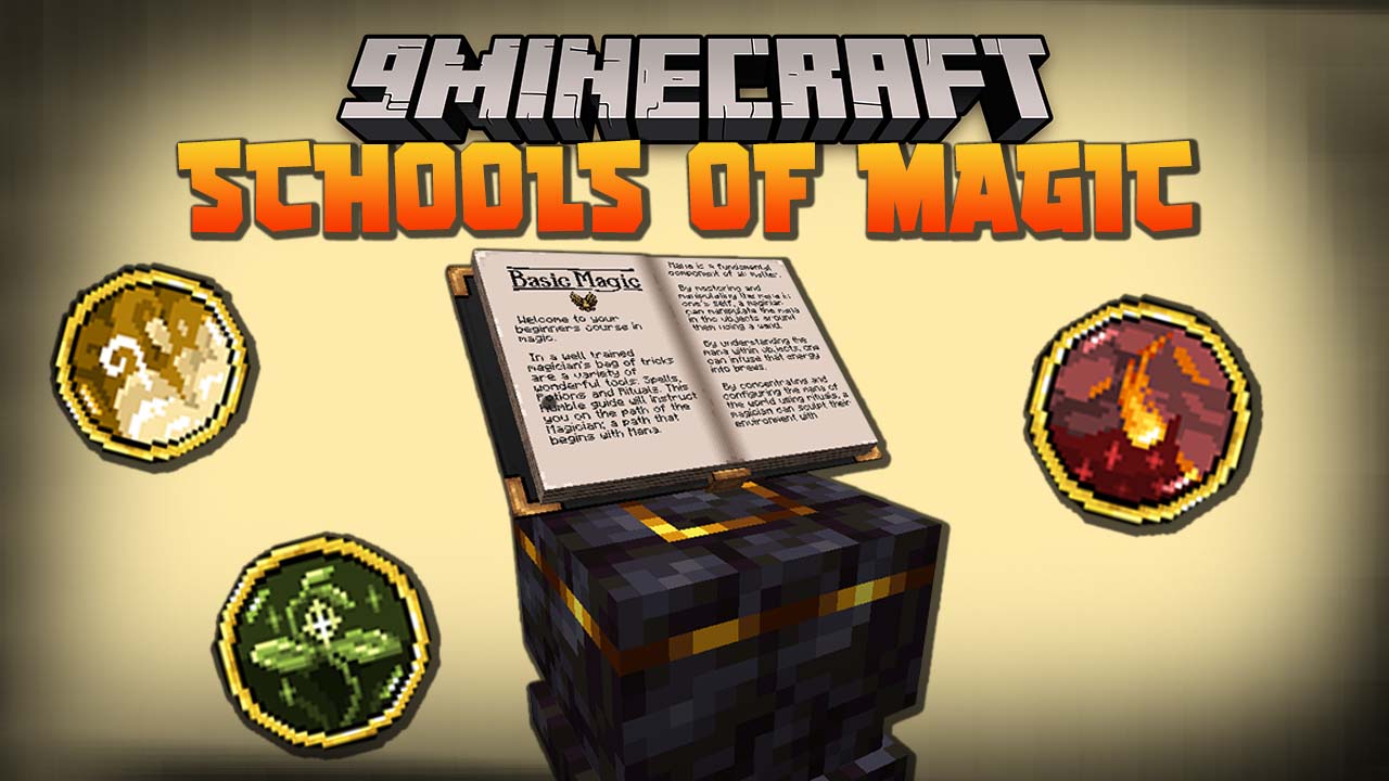 Schools of Magic Mod (1.18.2, 1.16.5) - Spells, Abilities 1