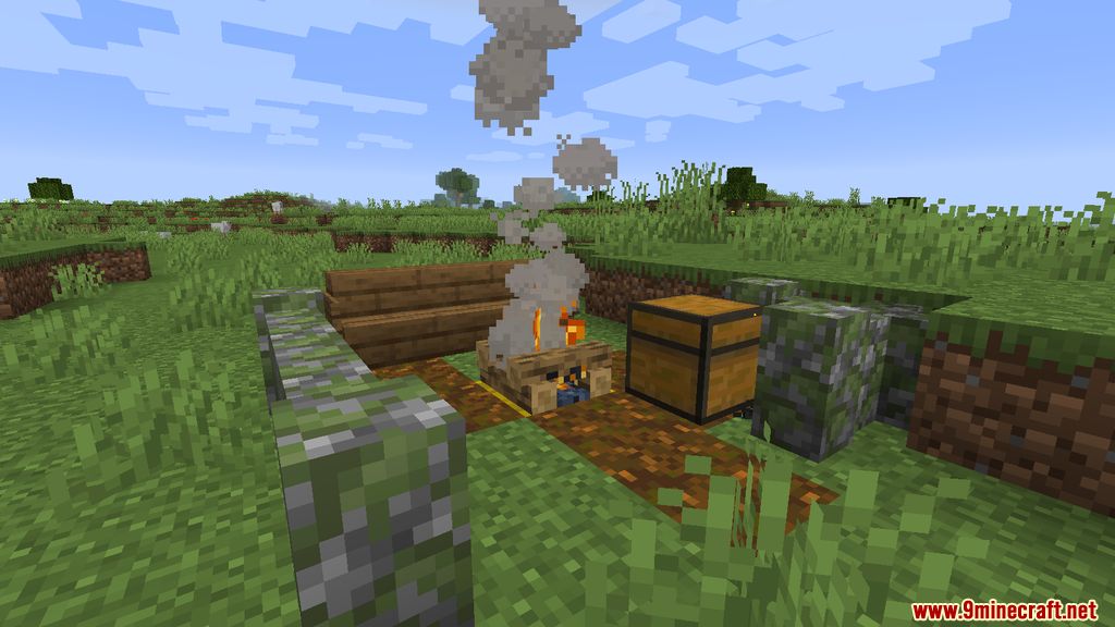 Stumble Upon Campfires Mod 1.16.5 (Campsites, Structures, Entities) 3