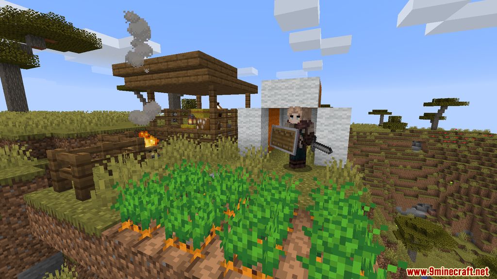 Stumble Upon Campfires Mod 1.16.5 (Campsites, Structures, Entities) 7