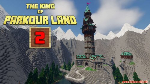 The King of Parkour Land 2 Map (1.20.4, 1.19.4) for Minecraft Thumbnail