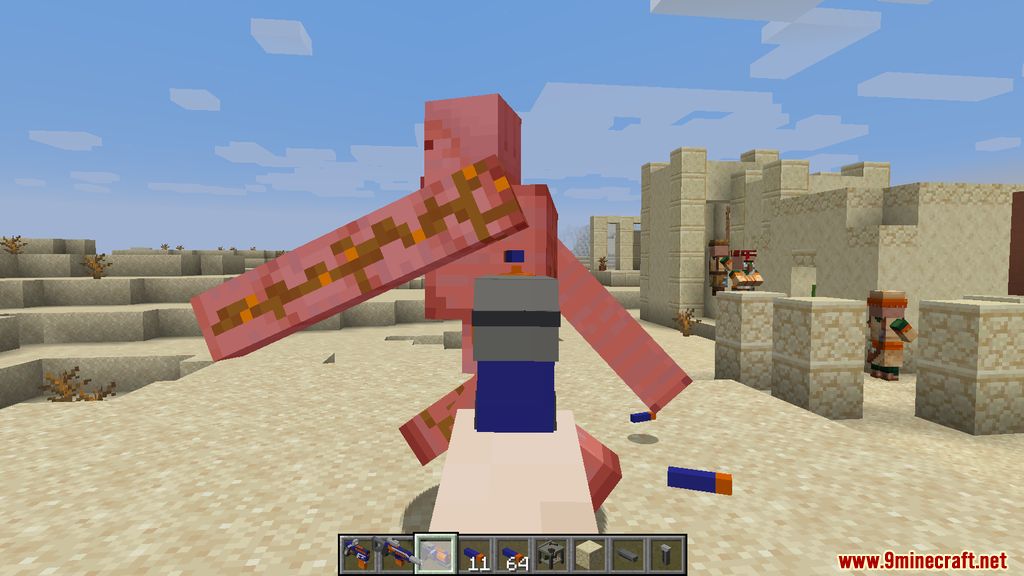 Toy Guns Mod (1.19.2, 1.18.1) - Harmless Firearms 12