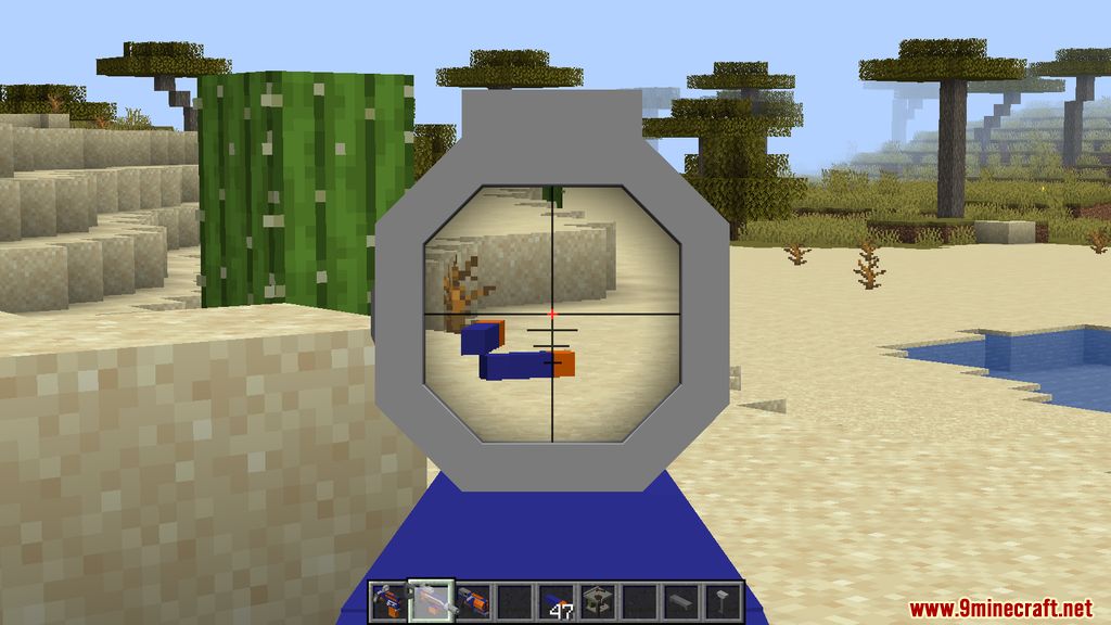 Toy Guns Mod (1.19.2, 1.18.1) - Harmless Firearms 5