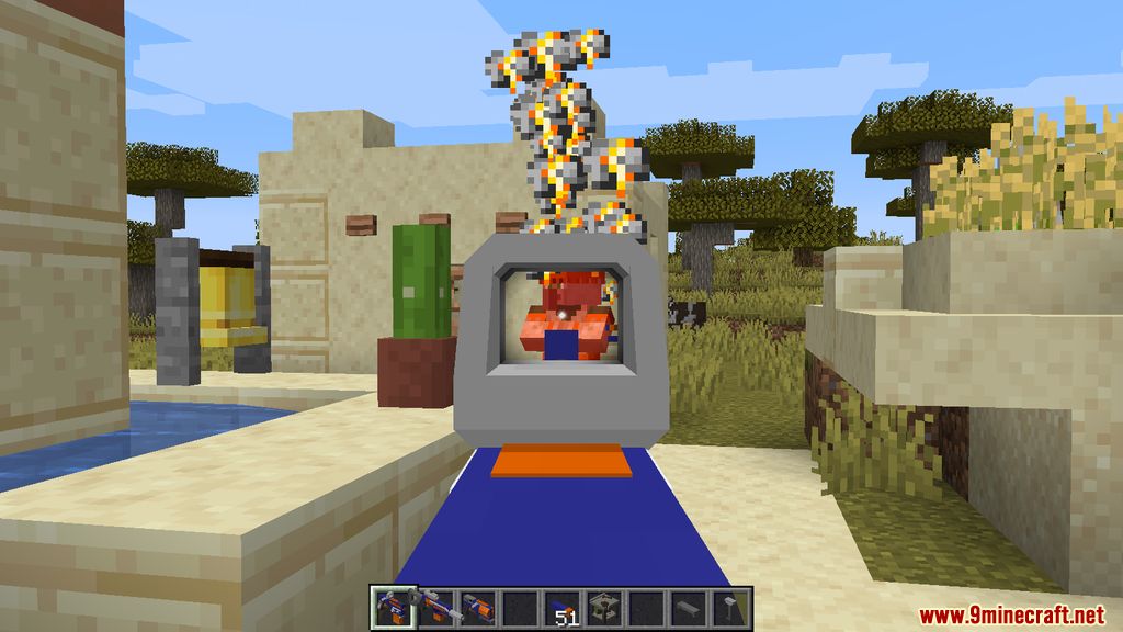 Toy Guns Mod (1.19.2, 1.18.1) - Harmless Firearms 7