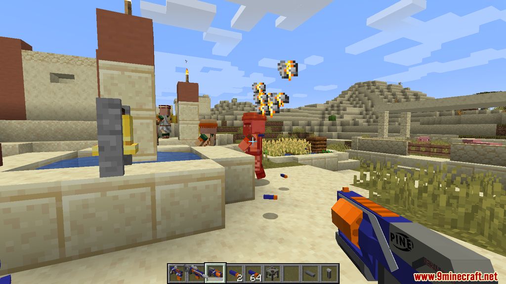 Toy Guns Mod (1.19.2, 1.18.1) - Harmless Firearms 9