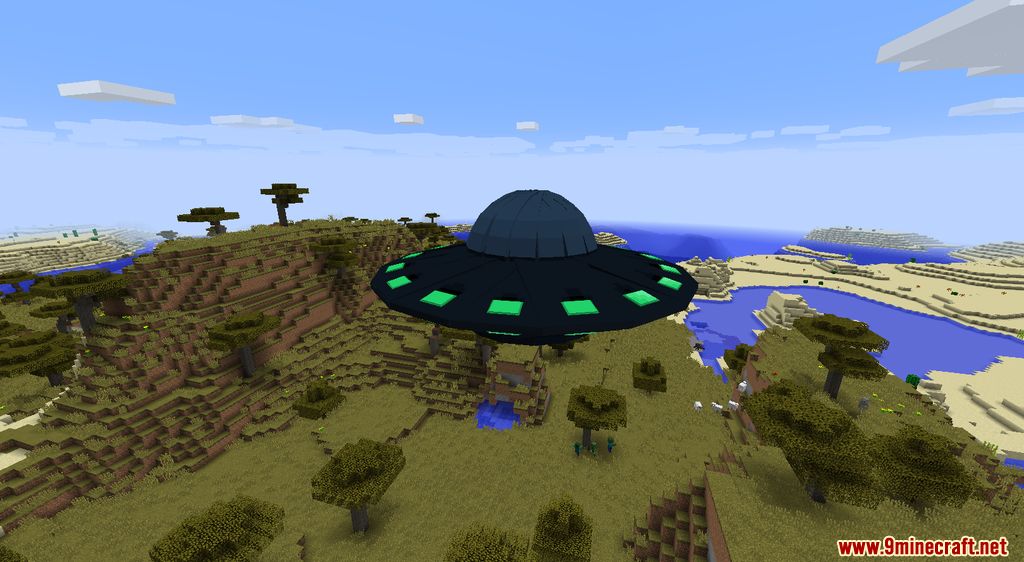 UFO Mod 1.12.2 (Alien) 9