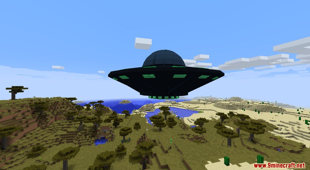 UFO Mod 1.12.2 (Alien) 10