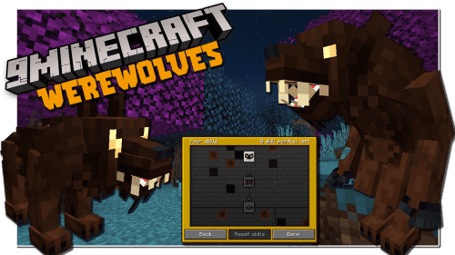 Werewolves Mod (1.21.1, 1.20.1) – Become a Beast Thumbnail