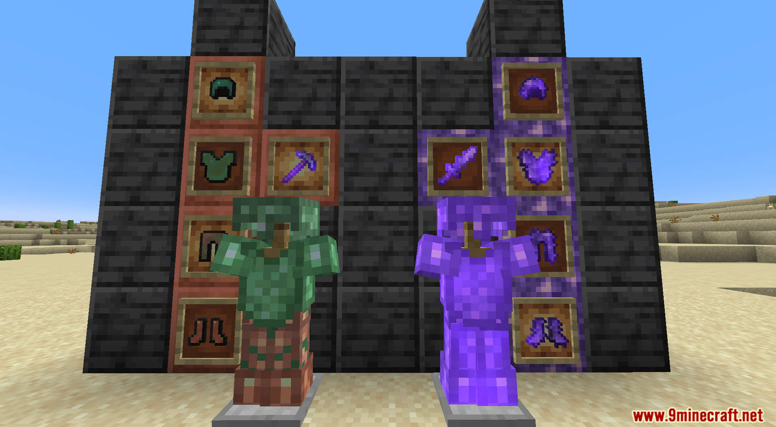 Copper and Amethyst Gear Data Pack (1.18.2, 1.17.1) - New Armors 11