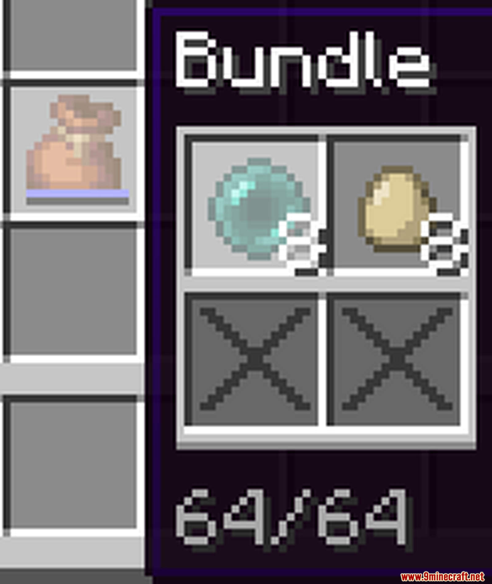 Craftable Bundles Data Pack (1.19.3, 1.18.2) - Crafting Recipe for Bundle 8