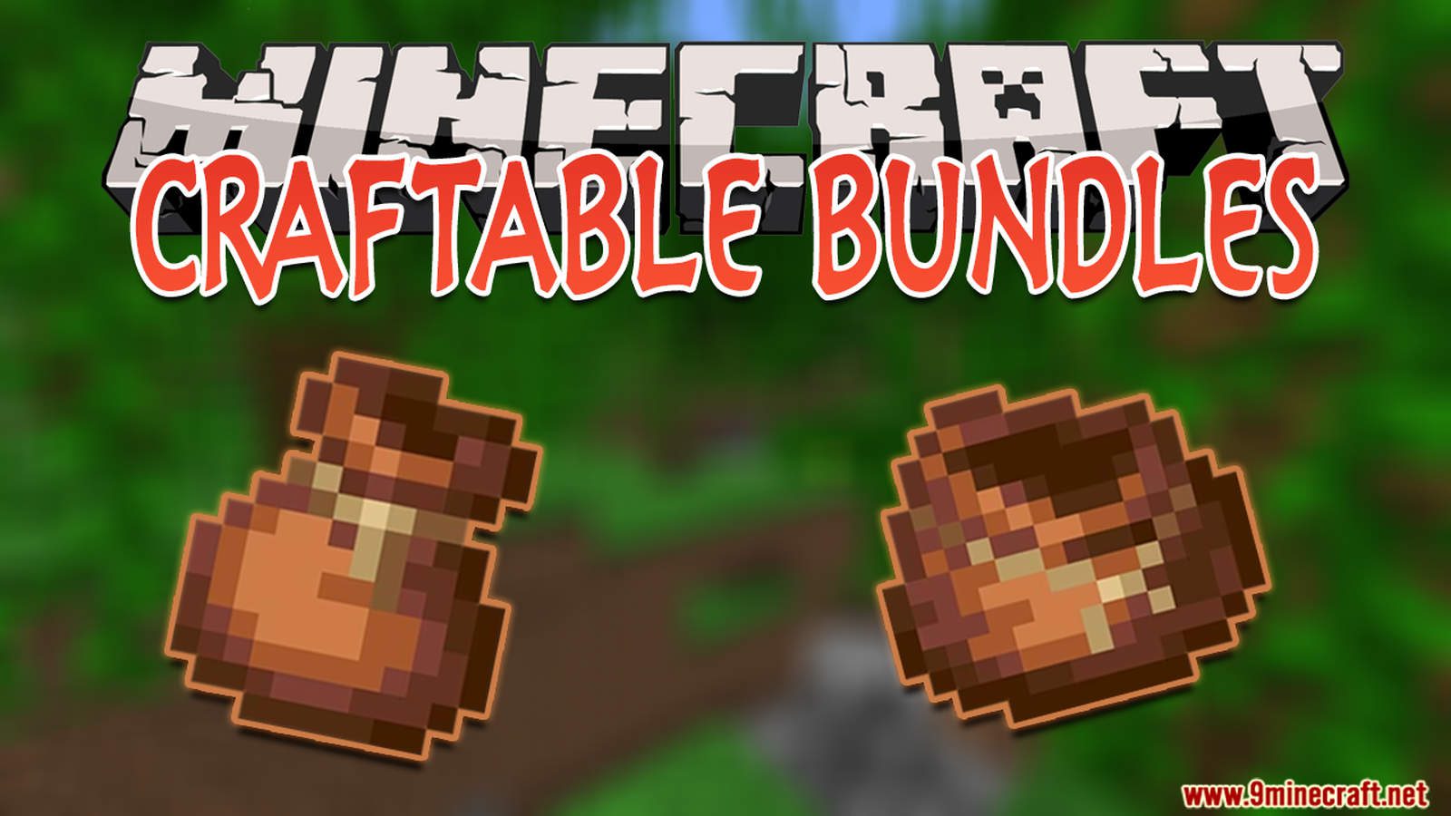 Craftable Bundles Data Pack (1.19.3, 1.18.2) - Crafting Recipe for Bundle 1