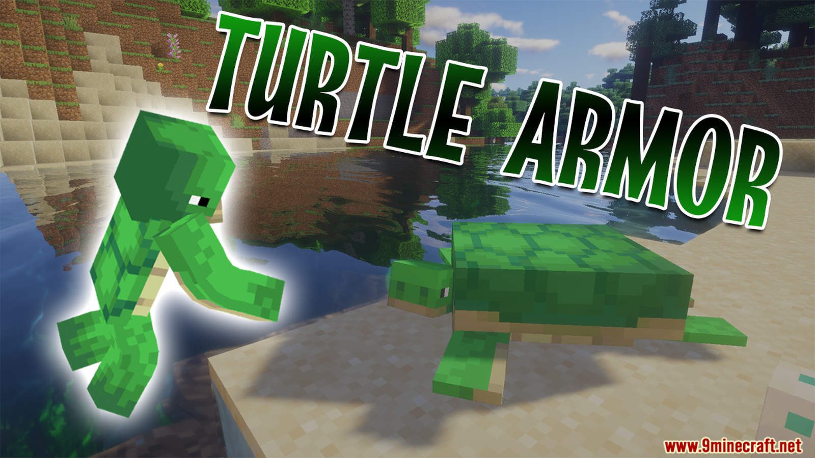 Full Turtle Armor Data Pack (1.18.2, 1.13.2) - Becomes a Turtle 1