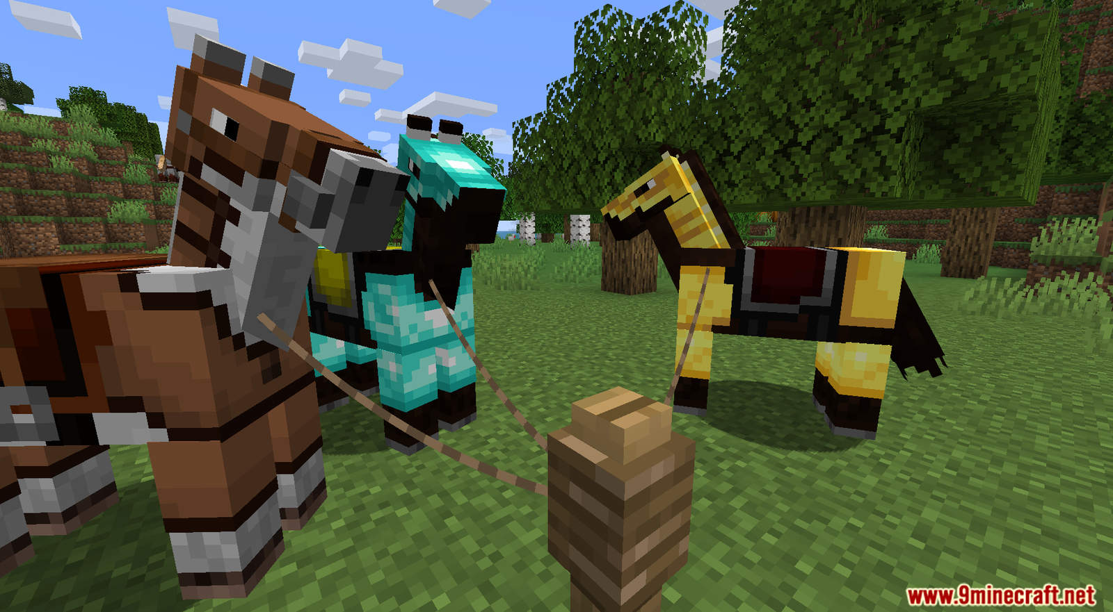 Horse Armor Crafting Data Pack (1.19.3, 1.18.2) - Craftable Horse Armors 12