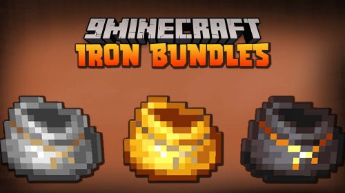 Iron Bundles Mod 1.17 (Bundles, Storage) Thumbnail