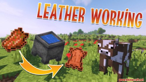 Leather Working Data Pack (1.19.3, 1.18.2) – Turning Rotten Flesh into Leather Thumbnail