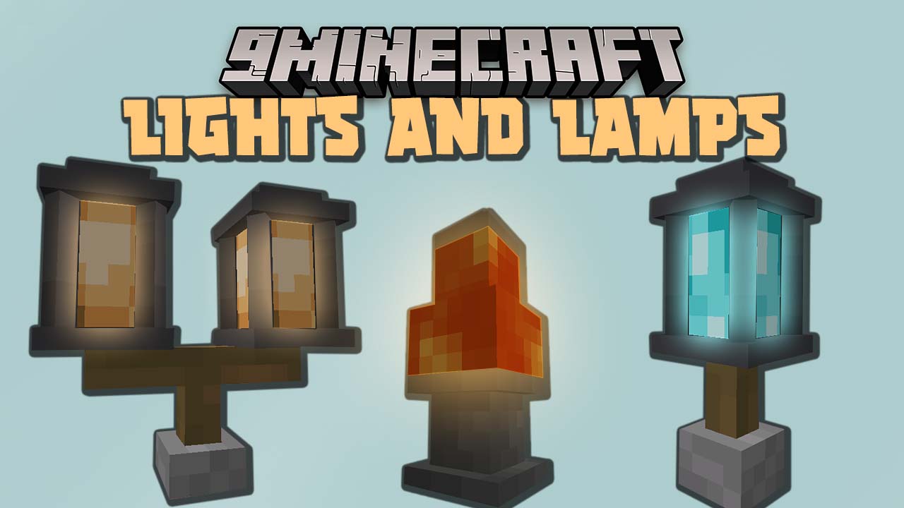 Macaw's Lights and Lamps Mod (1.20.2, 1.19.4) - New Light Sources 1
