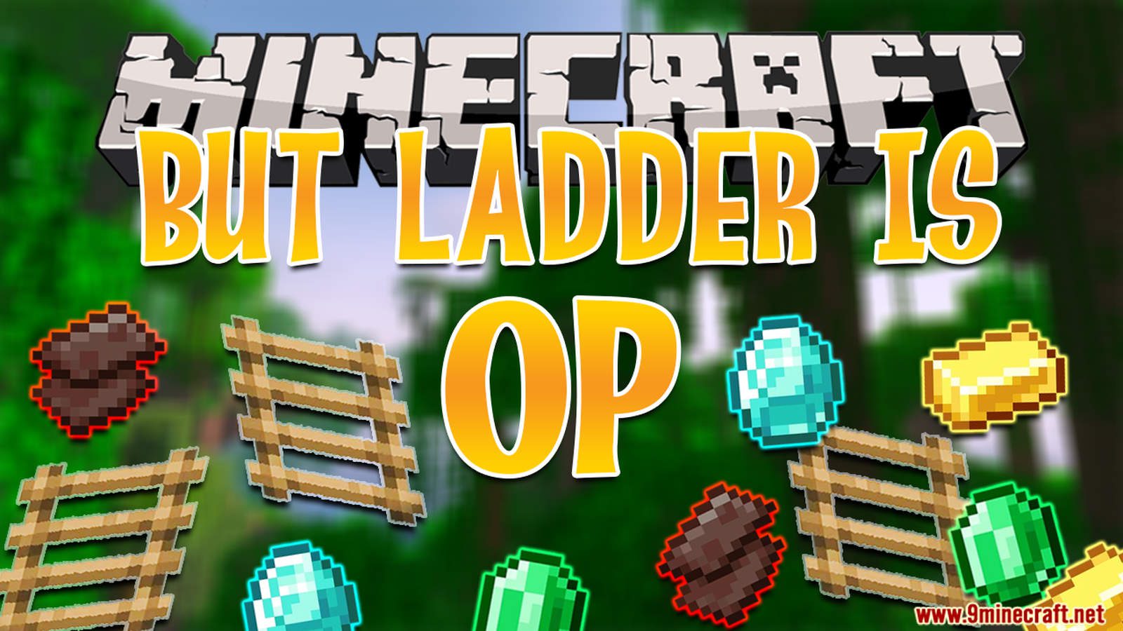 Minecraft But Climbing Up Ladders Brings Valuable Resources Data Pack (1.18.2, 1.17.1) 1