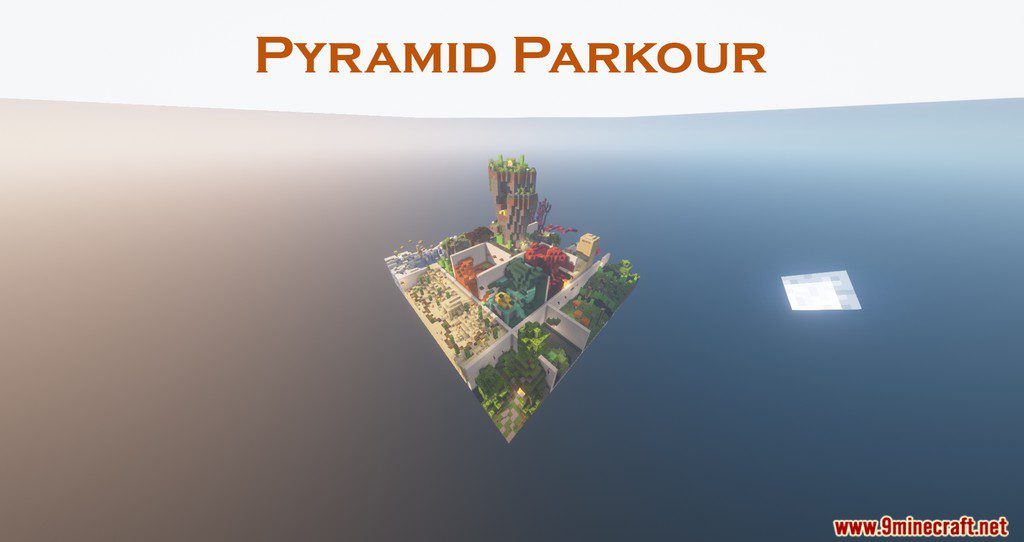 Minecraft Pyramid Parkour Map (1.20.4, 1.19.4) for Minecraft 1