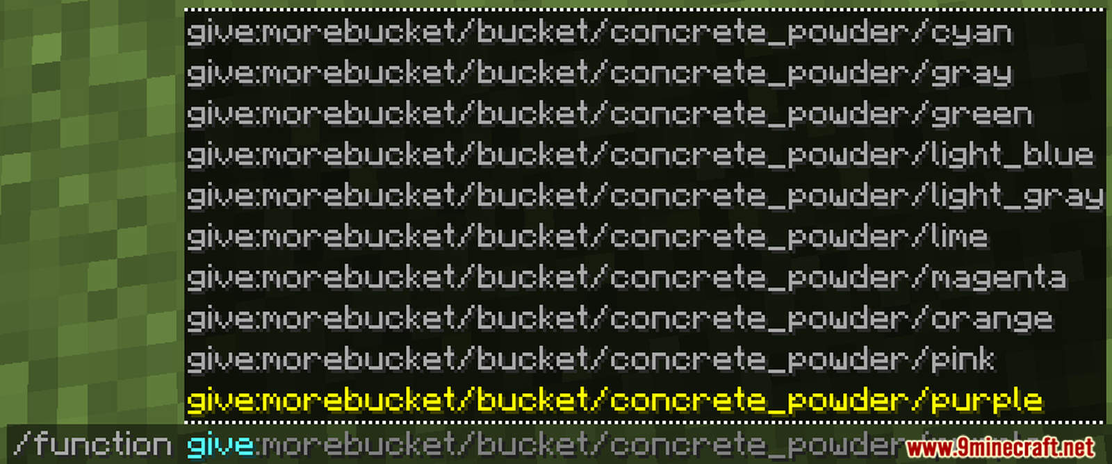 More Buckets Data Pack 1.16.5, 1.15.2 (New Buckets) 4