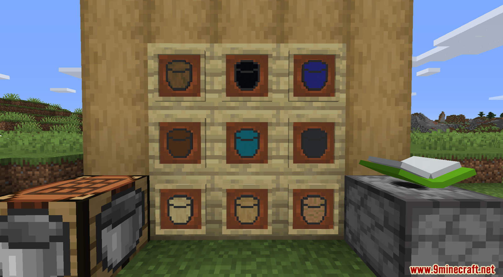 More Buckets Data Pack 1.16.5, 1.15.2 (New Buckets) 6